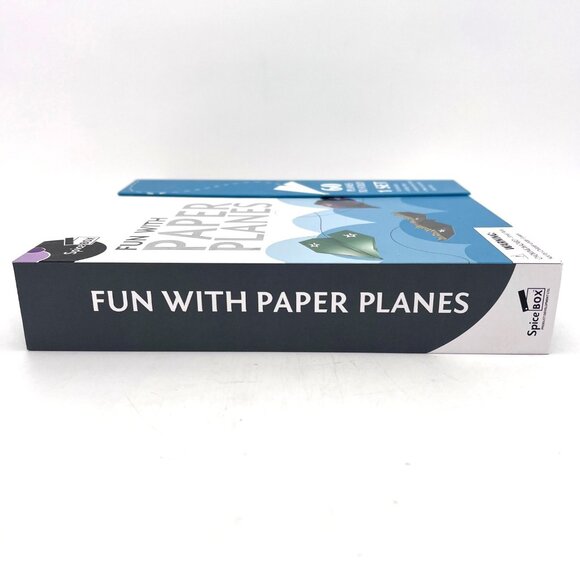 Fun With Paper Planes Set By SpiceBox 60 Planes Fold & Fly Book & Power Launcher - Picture 4 of 12